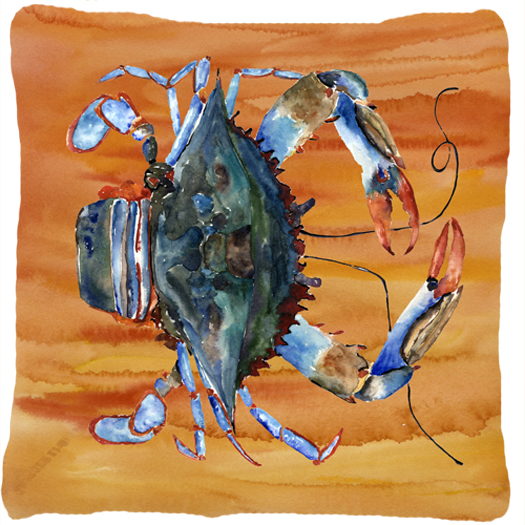 Crab Decorative Fabric Pillow
