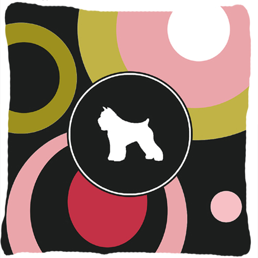 Bouvier des Flandres Decorative Fabric Pillow