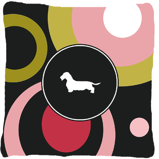 Dachshund Decorative Fabric Pillow