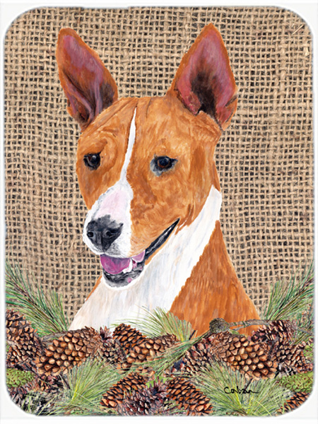 Basenji Glass Cutting Board - Large