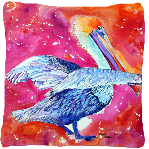 Picture of Carolines Treasures 8360PW1414 14 x 14 in. Bird - Pelican Decorative Fabric Pillow