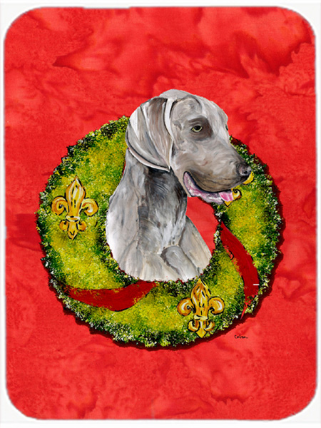 Weimaraner Glass Cutting Board - Large