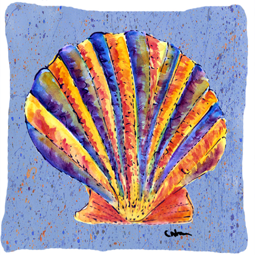 Picture of Carolines Treasures 8525PW1414 14 x 14 in. Shells Decorative Fabric Pillow