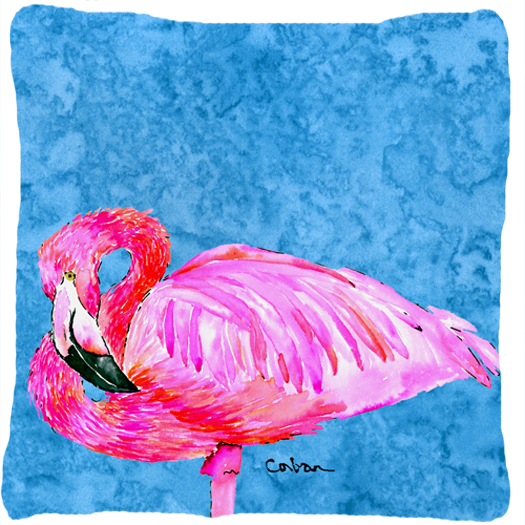 Bird - Flamingo Decorative Fabric Pillow
