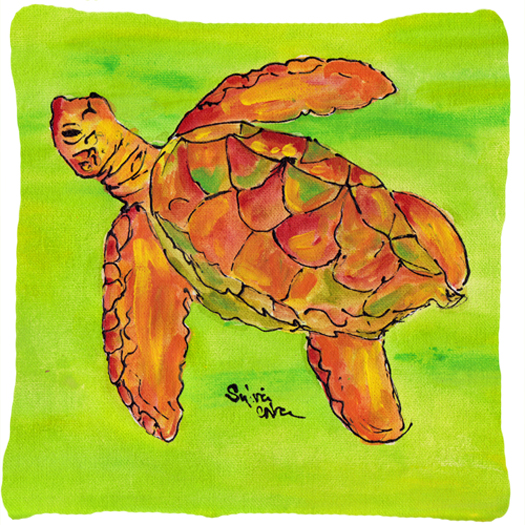 Turtle Decorative Fabric Pillow