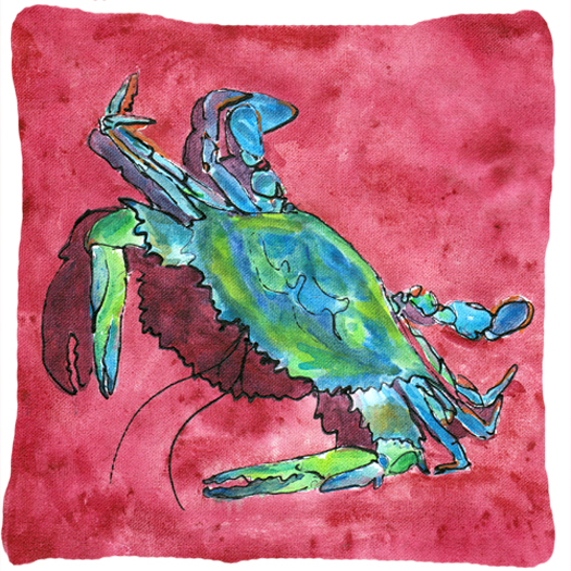 Crab Decorative Fabric Pillow