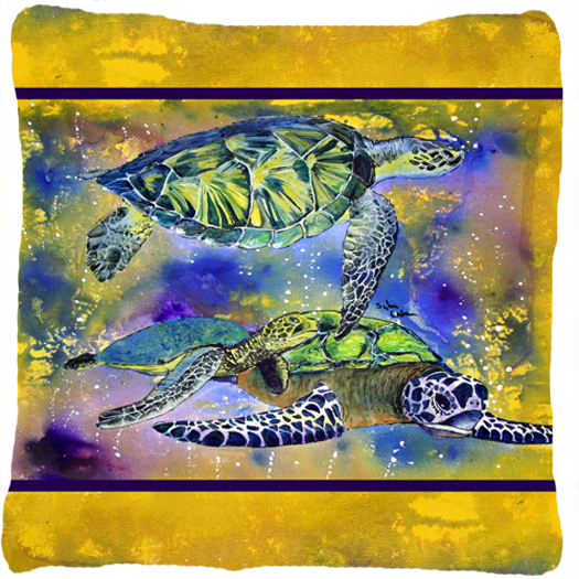 Turtle Decorative Fabric Pillow