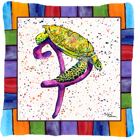 Beach and Seafood Decorative Fabric Pillow