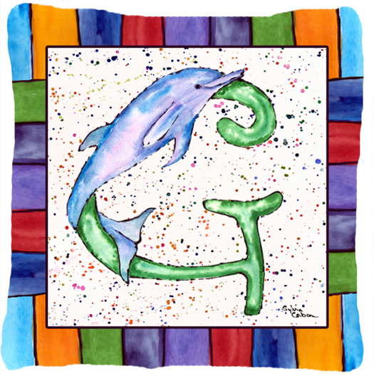 Beach and Seafood Decorative Fabric Pillow