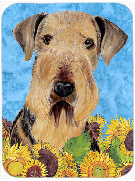 Airedale Glass Cutting Board - Large