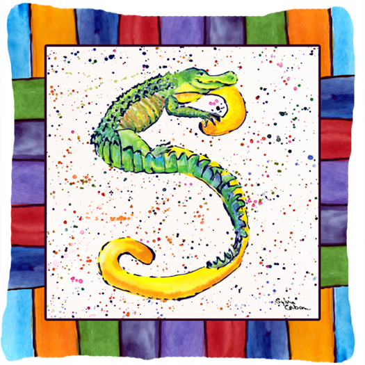Beach and Seafood Decorative Fabric Pillow