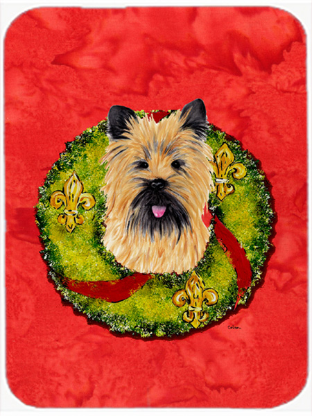 Cairn Terrier Glass Cutting Board - Large