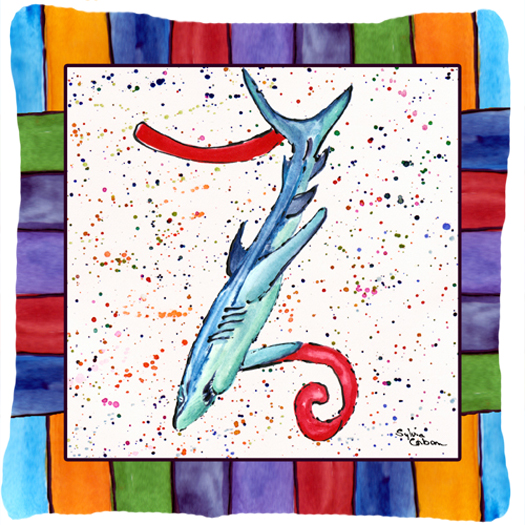 Beach and Seafood Decorative Fabric Pillow
