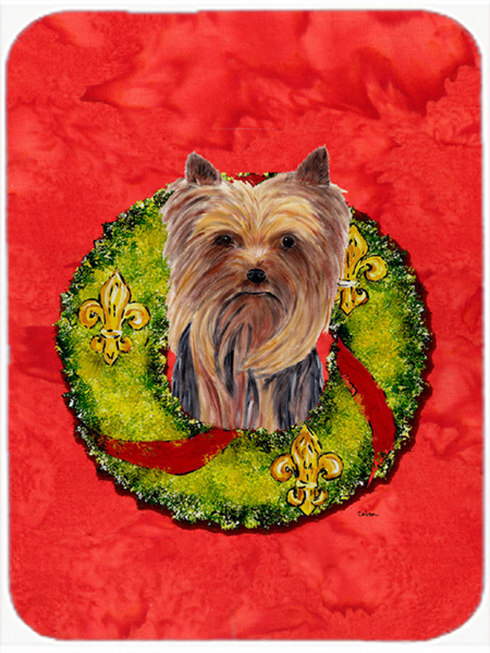 Yorkie Glass Cutting Board - Large