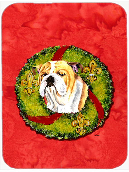 Bulldog English Glass Cutting Board - Large