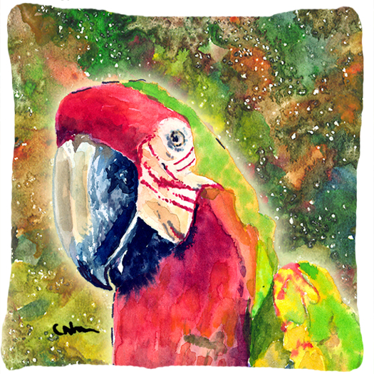 Parrot Bird Indoor & Outdoor Fabric Decorative Pillow