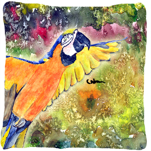 Parrot Bird Indoor & Outdoor Fabric Decorative Pillow
