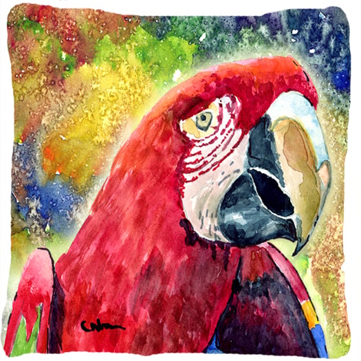 Parrot Bird Indoor & Outdoor Fabric Decorative Pillow