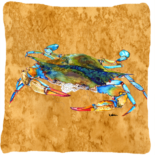 Crab Indoor & Outdoor Fabric Decorative Pillow