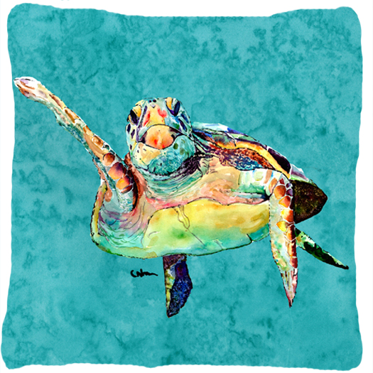 Turtle Indoor & Outdoor Fabric Decorative Pillow