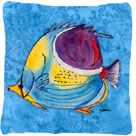 Tropical Fish Indoor & Outdoor Fabric Decorative Pillow