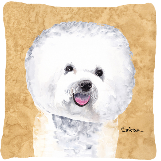 Bichon Frise Indoor & Outdoor Fabric Decorative Pillow