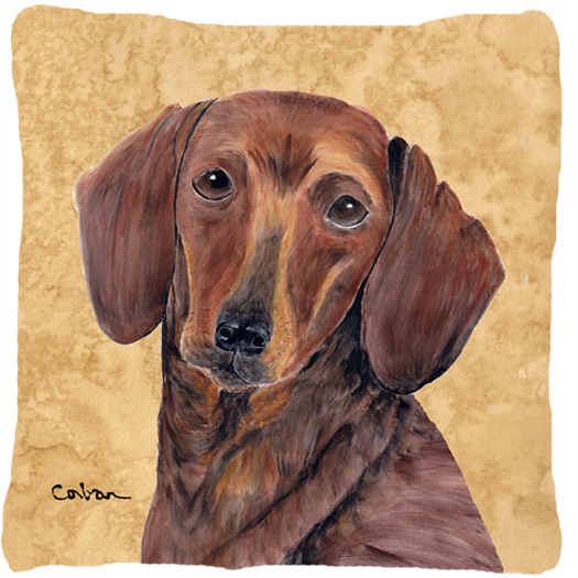 Dachshund Indoor & Outdoor Fabric Decorative Pillow