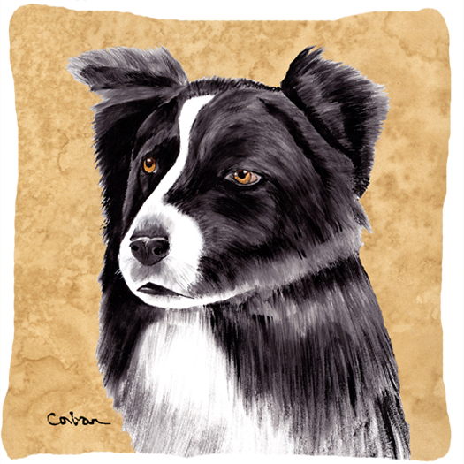 Border Collie Indoor & Outdoor Fabric Decorative Pillow