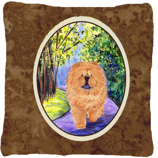 Chow Chow Indoor & Outdoor Fabric Decorative Pillow