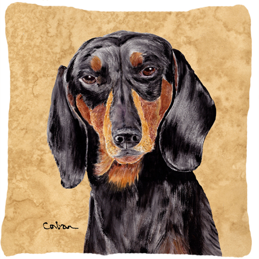 Dachshund Indoor & Outdoor Fabric Decorative Pillow