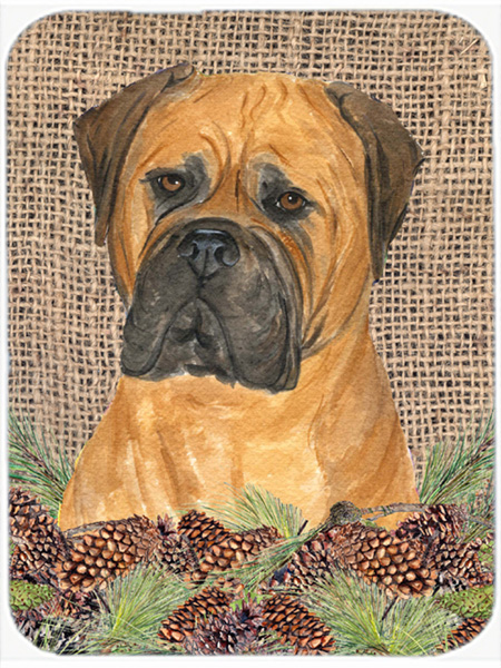 Bullmastiff Glass Cutting Board - Large