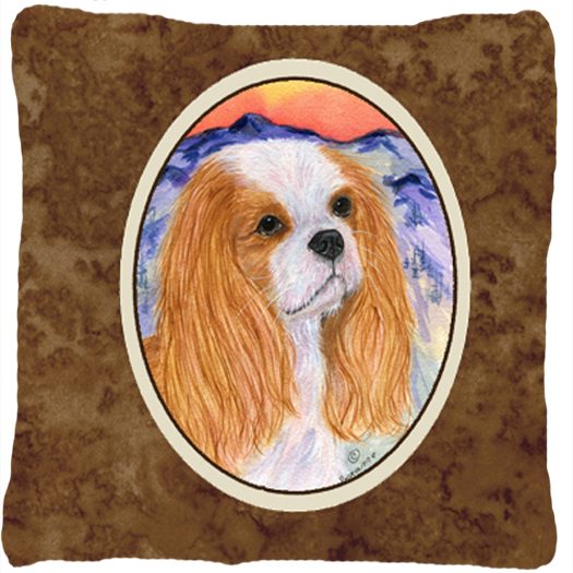 Cavalier Spaniel Indoor & Outdoor Fabric Decorative Pillow