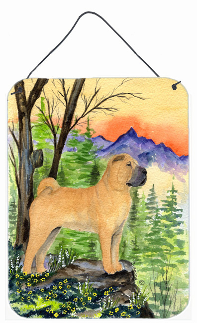 Shar Pei Aluminium Metal Wall Or Door Hanging Prints