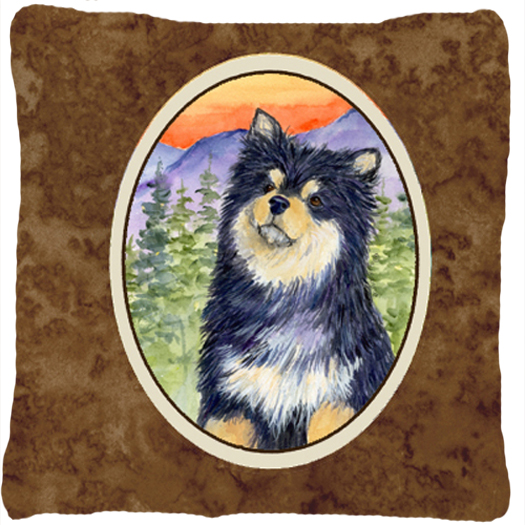 Finnish Lapphund Indoor & Outdoor Fabric Decorative Pillow