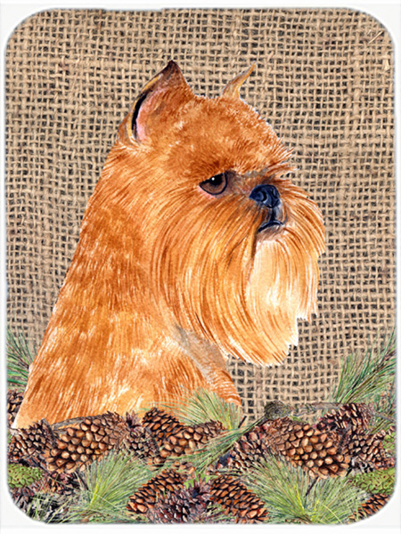 Brussels Griffon Glass Cutting Board - Large