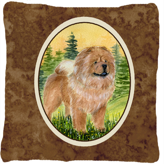 Chow Chow Indoor & Outdoor Fabric Decorative Pillow