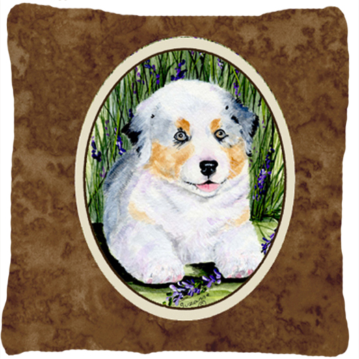 Australian Shepherd Indoor & Outdoor Fabric Decorative Pillow
