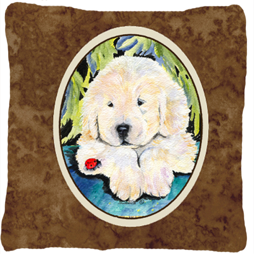 Golden Retriever Indoor & Outdoor Fabric Decorative Pillow