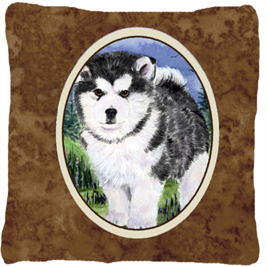 Alaskan Malamute Indoor & Outdoor Fabric Decorative Pillow