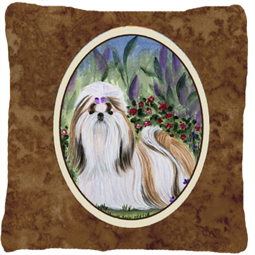 Shih Tzu Indoor & Outdoor Fabric Decorative Pillow