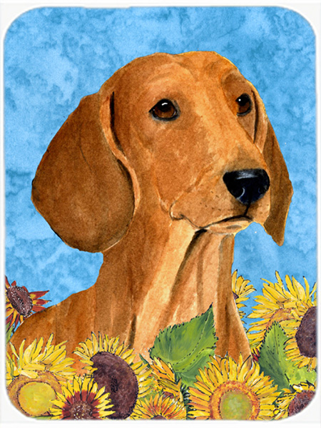 Dachshund Glass Cutting Board - Large
