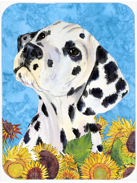Dalmatian Glass Cutting Board - Large