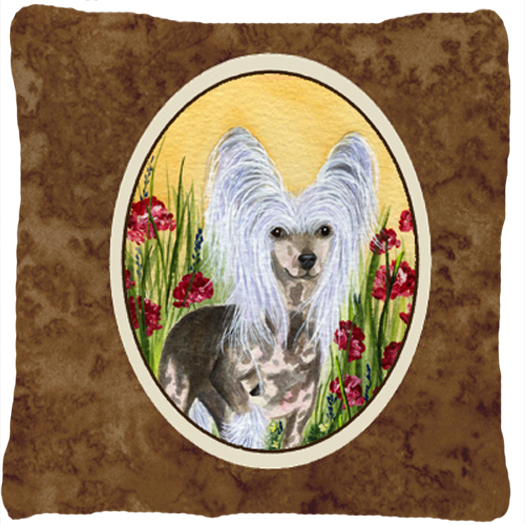 Chinese Crested Decorative Indoor & Outdoor Fabric Pillow
