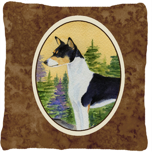 Basenji Decorative Indoor & Outdoor Fabric Pillow