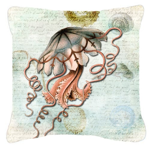 Jellyfish Indoor & Outdoor Fabric Decorative Pillow