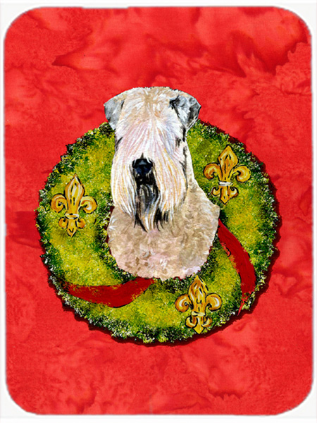 Wheaten Terrier Soft Coated- Glass Cutting Board - Large