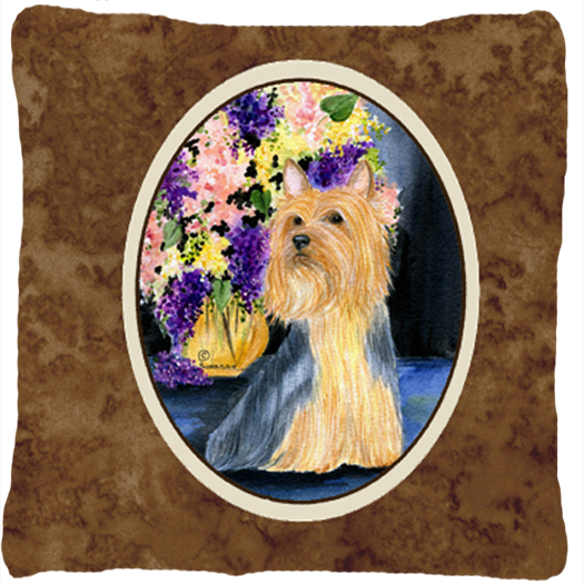 Silky Terrier Decorative Indoor & Outdoor Fabric Pillow