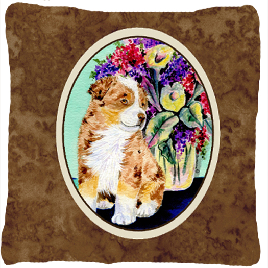Australian Shepherd Decorative Indoor & Outdoor Fabric Pillow