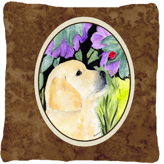 Golden Retriever Decorative Indoor & Outdoor Fabric Pillow