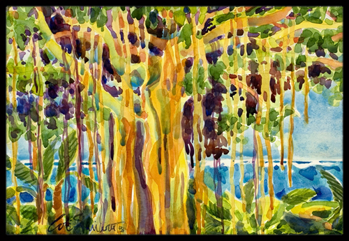 6064JMAT 24 x 36 in. Tree - Banyan Tree Indoor Or Outdoor Mat